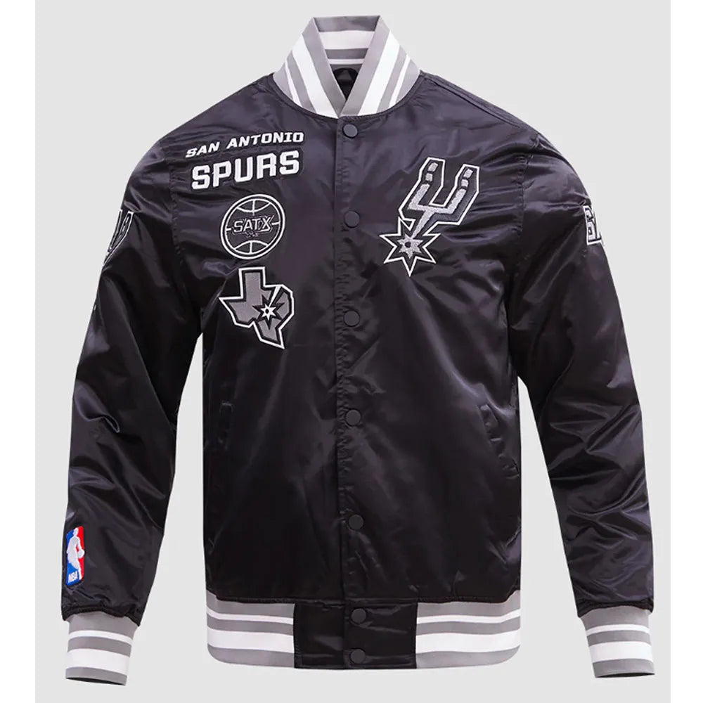 San Antonio Spurs Retro Classic Rib Jacket