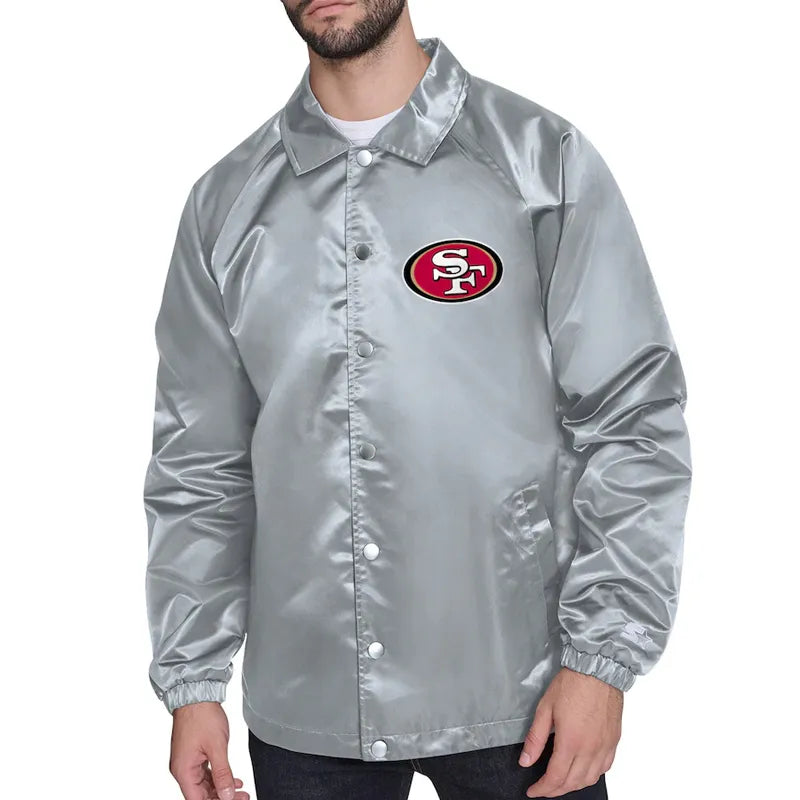 San Francisco 49ers Coaches Windbreaker Jacket