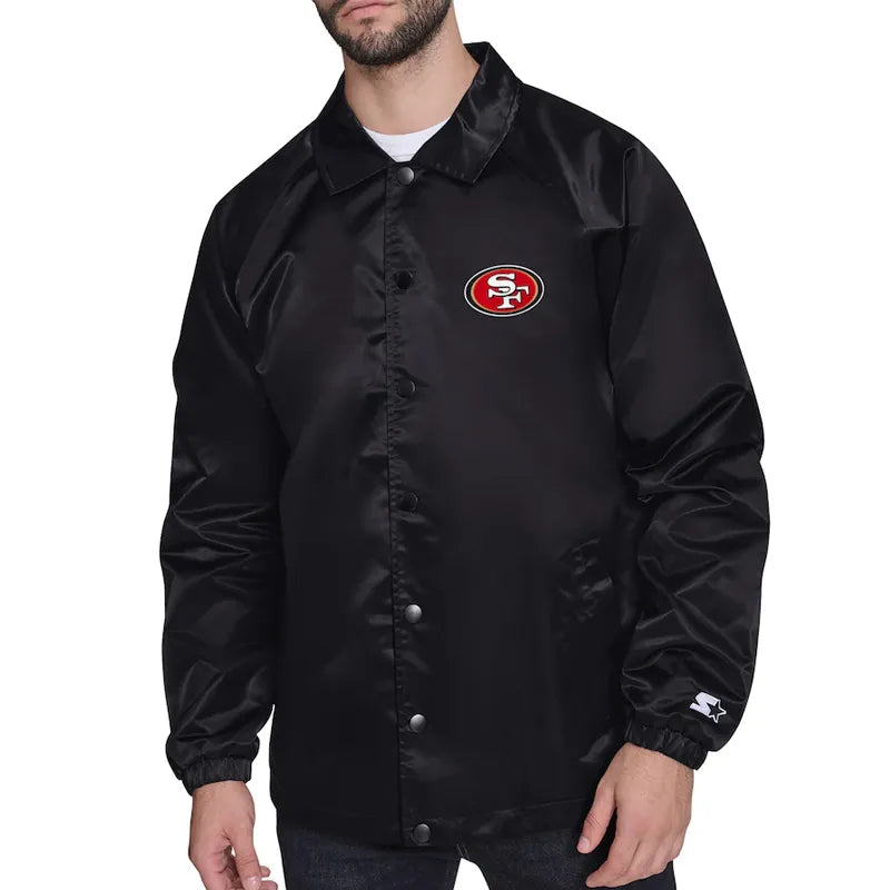 San Francisco 49ers Coaches Windbreaker Jacket