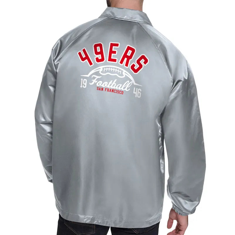 San Francisco 49ers Coaches Windbreaker Jacket