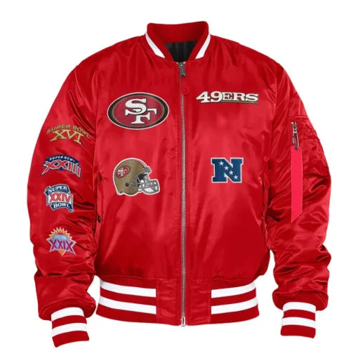 San Francisco 49ers MA-1 Bomber Jacket