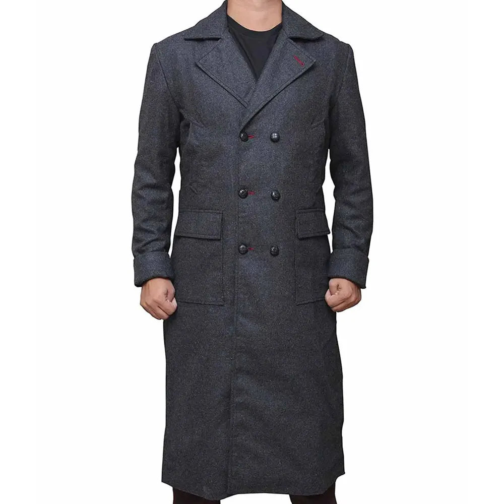 Sherlock Holmes Double Breasted Coat