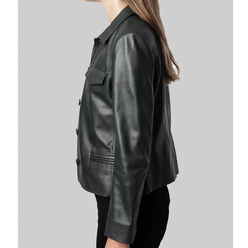 The Life List Alex Leather Jacket