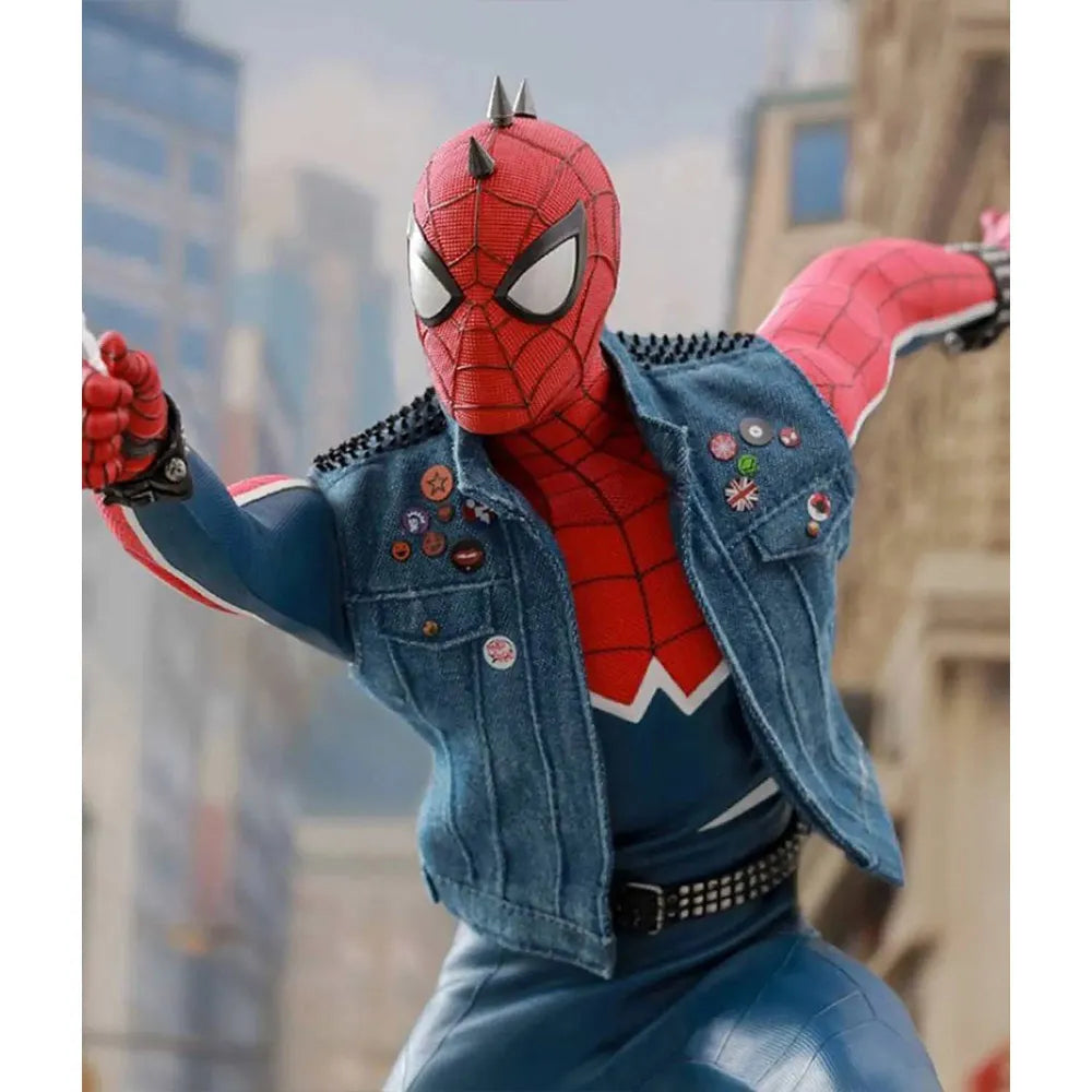 Spiderman Spider Punk Denim Vest
