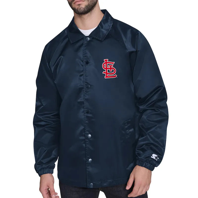 St. Louis Cardinals Retro Logo Coaches Jacket