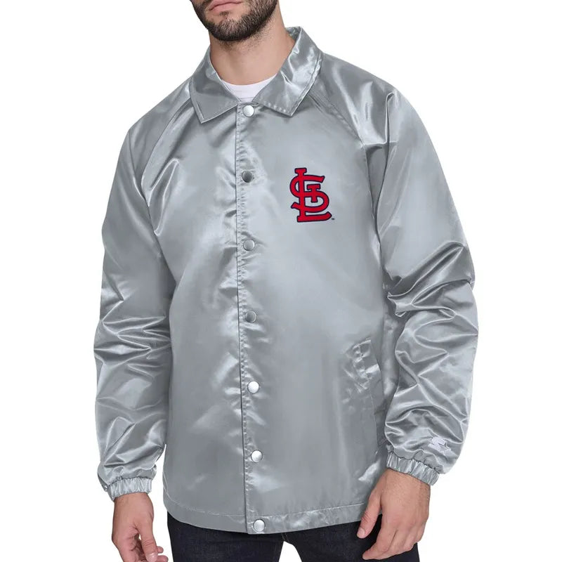 St. Louis Cardinals Retro Logo Coaches Jacket
