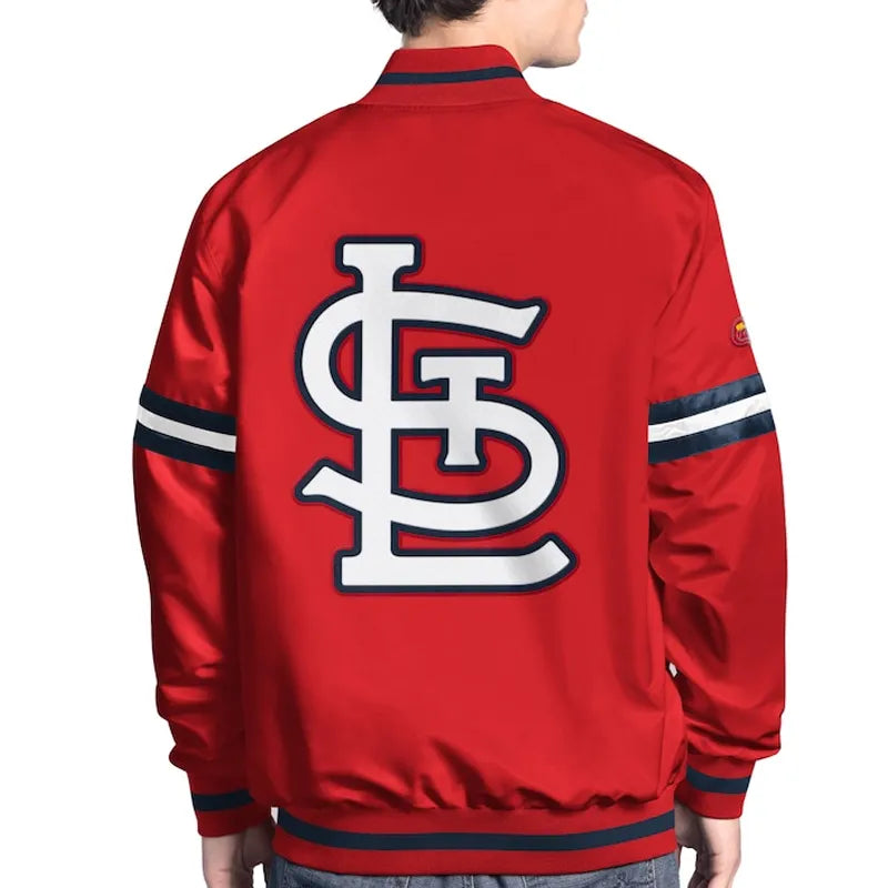 St. Louis Cardinals Scout Varsity Satin Jacket