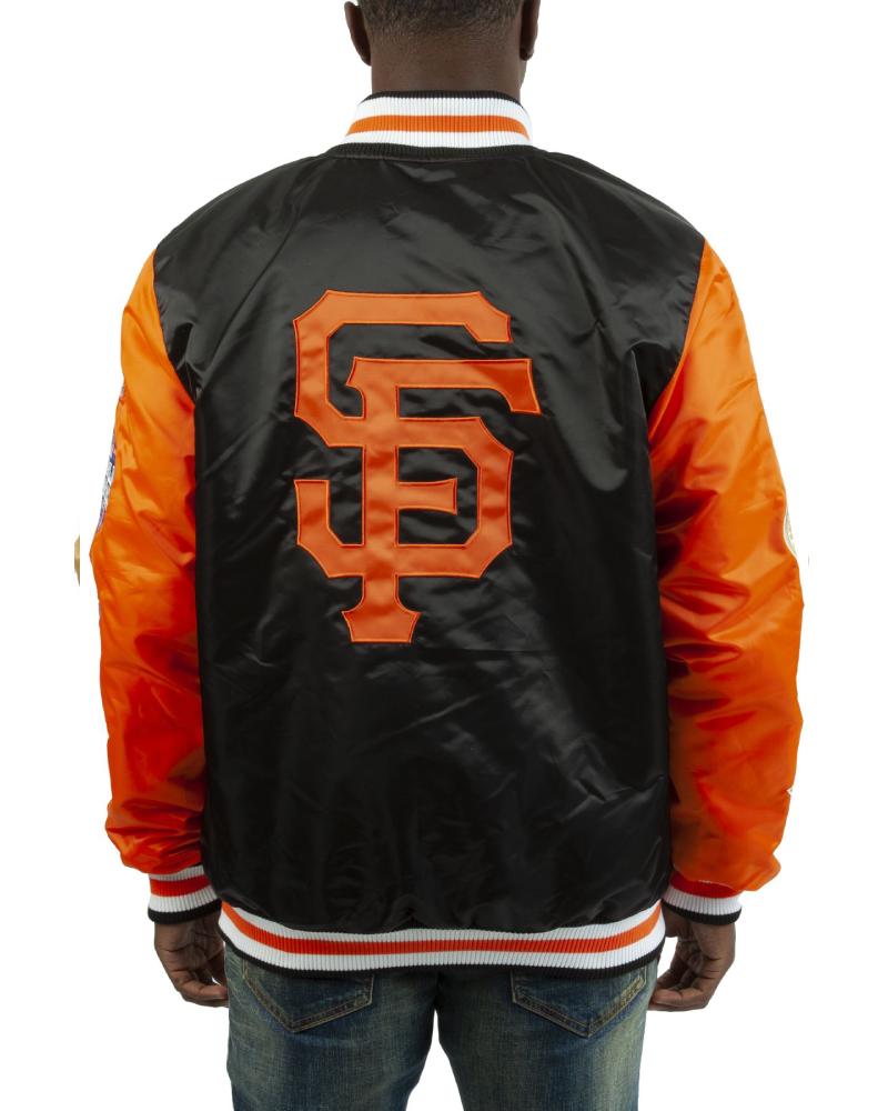 Starter San Francisco Giants Champs Patches Jacket