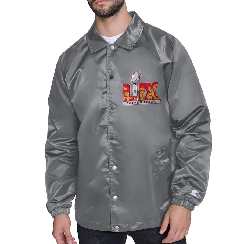Super Bowl LIX Coaches Windbreaker Jacket