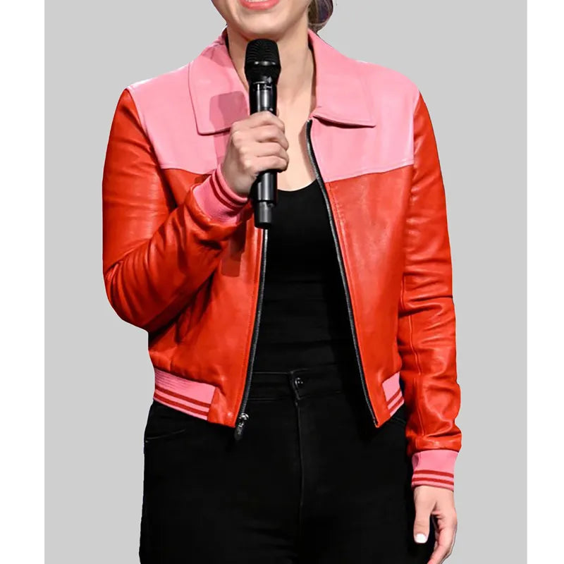 Taylor Tomlinson After Midnight Leather Jacket