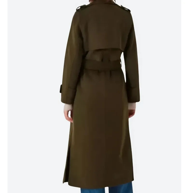 Jenna Coleman The Jetty Ember Coat