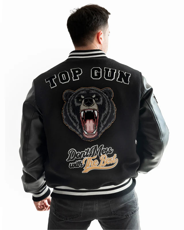 TOP GUN "BEARS" VARSITY JACKET