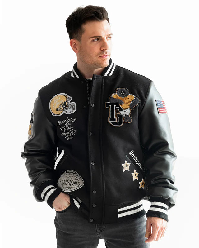 TOP GUN "BEARS" VARSITY JACKET