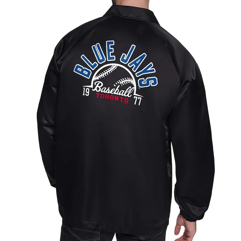Toronto Blue Jays Retro Logo Coaches Jacket