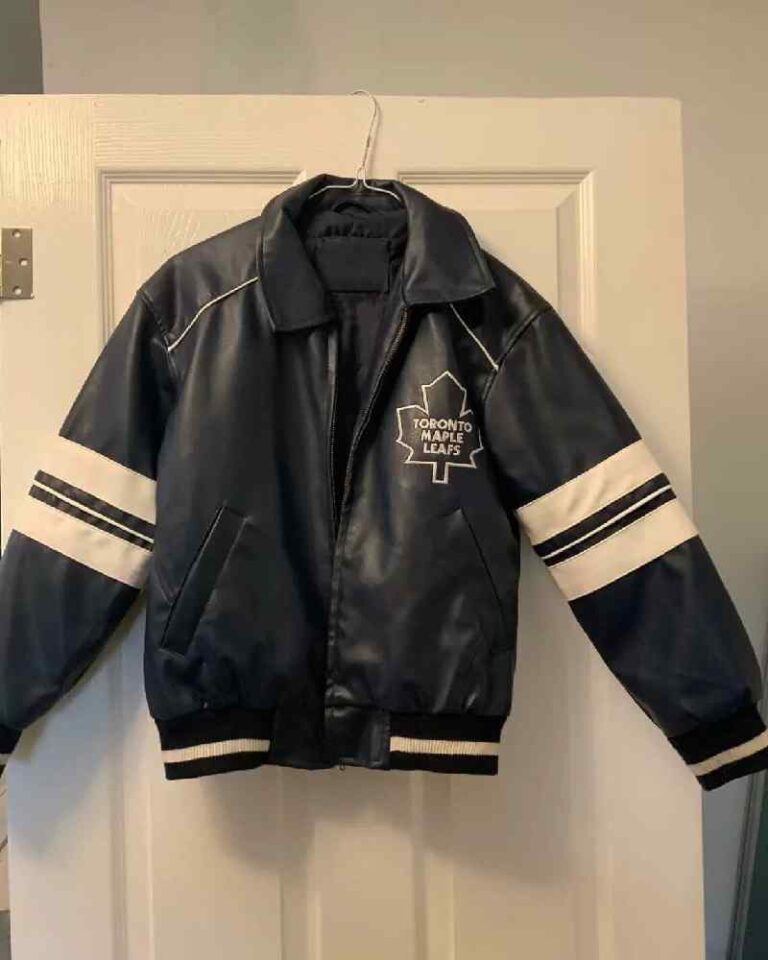 Toronto Maple Leafs Black G III Sports Leather Jacket