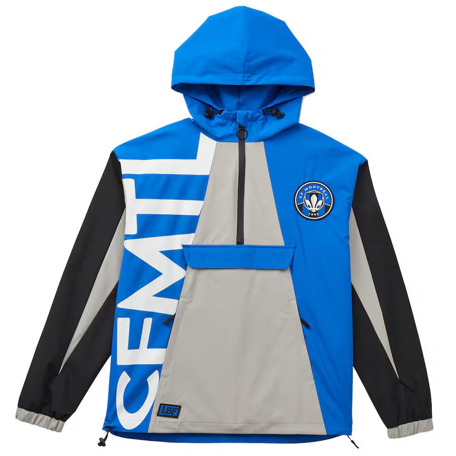 CF Montreal Live Breathe Futbol Royal Tekker Anorak Jacket