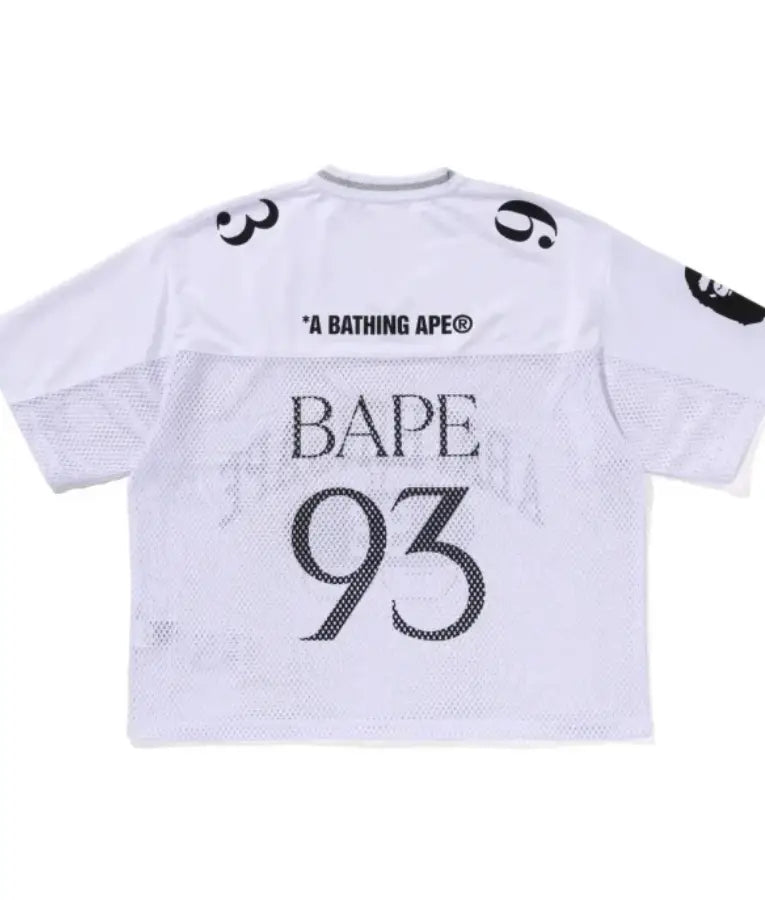 Bape Line Camo Multi Logo Football Jersey