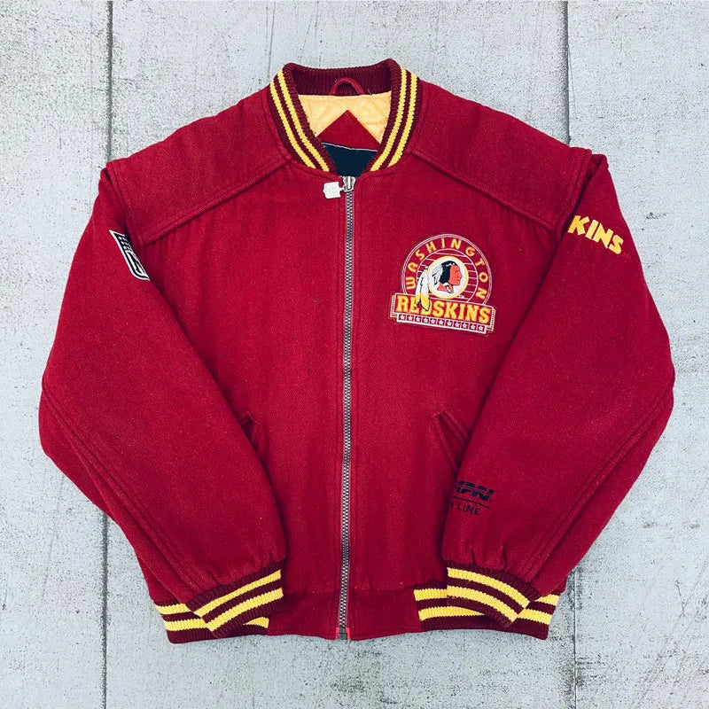 1990’s Washington Redskins Burgundy Varsity Wool Jacket