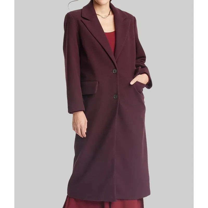 Small Town Big Story Christina Hendricks Coat