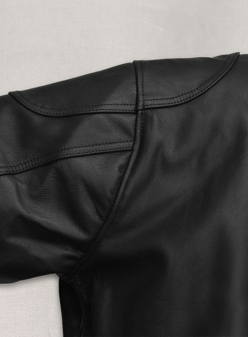 Will Smith "I Am Legend" Black Leather Jacket