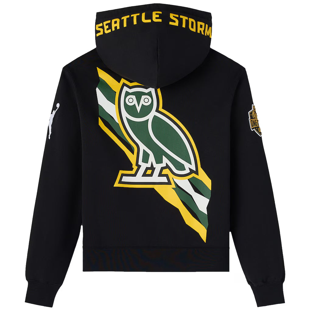 Seattle Storm Women's OVO x WNBA Black Hoodie