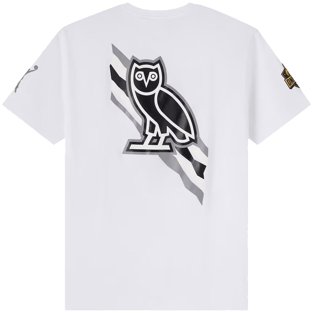 Las Vegas Aces Women's OVO x WNBA Graphic White T-Shirt