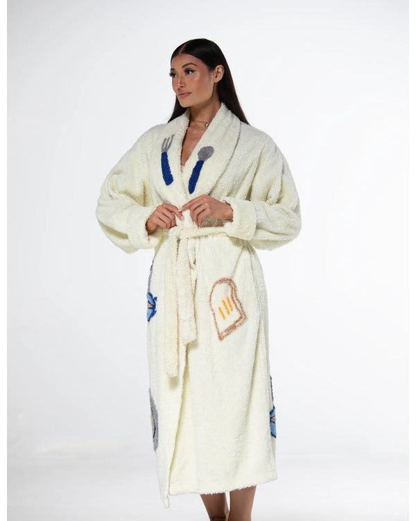 The Nanny S01 Fran Drescher Breakfast Robe