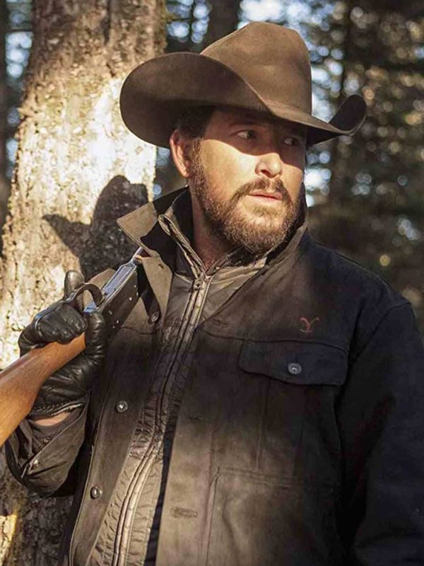 Yellowstone Cole Hauser Black Jacket