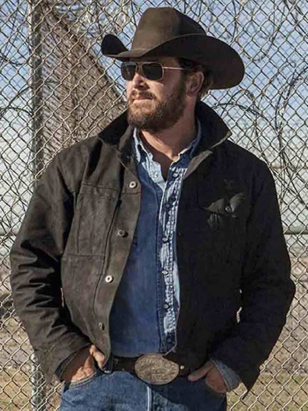 Yellowstone Cole Hauser Black Jacket